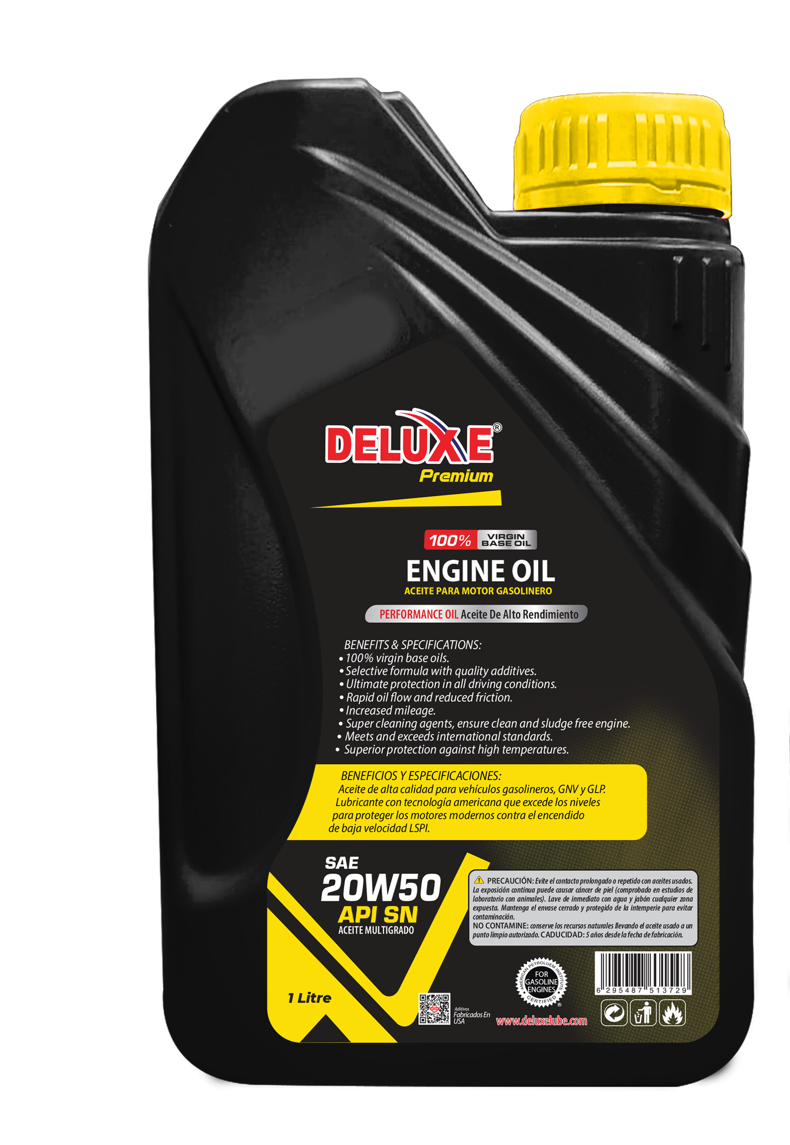 DELUXE Lubricants | SAE 20W50 API SN