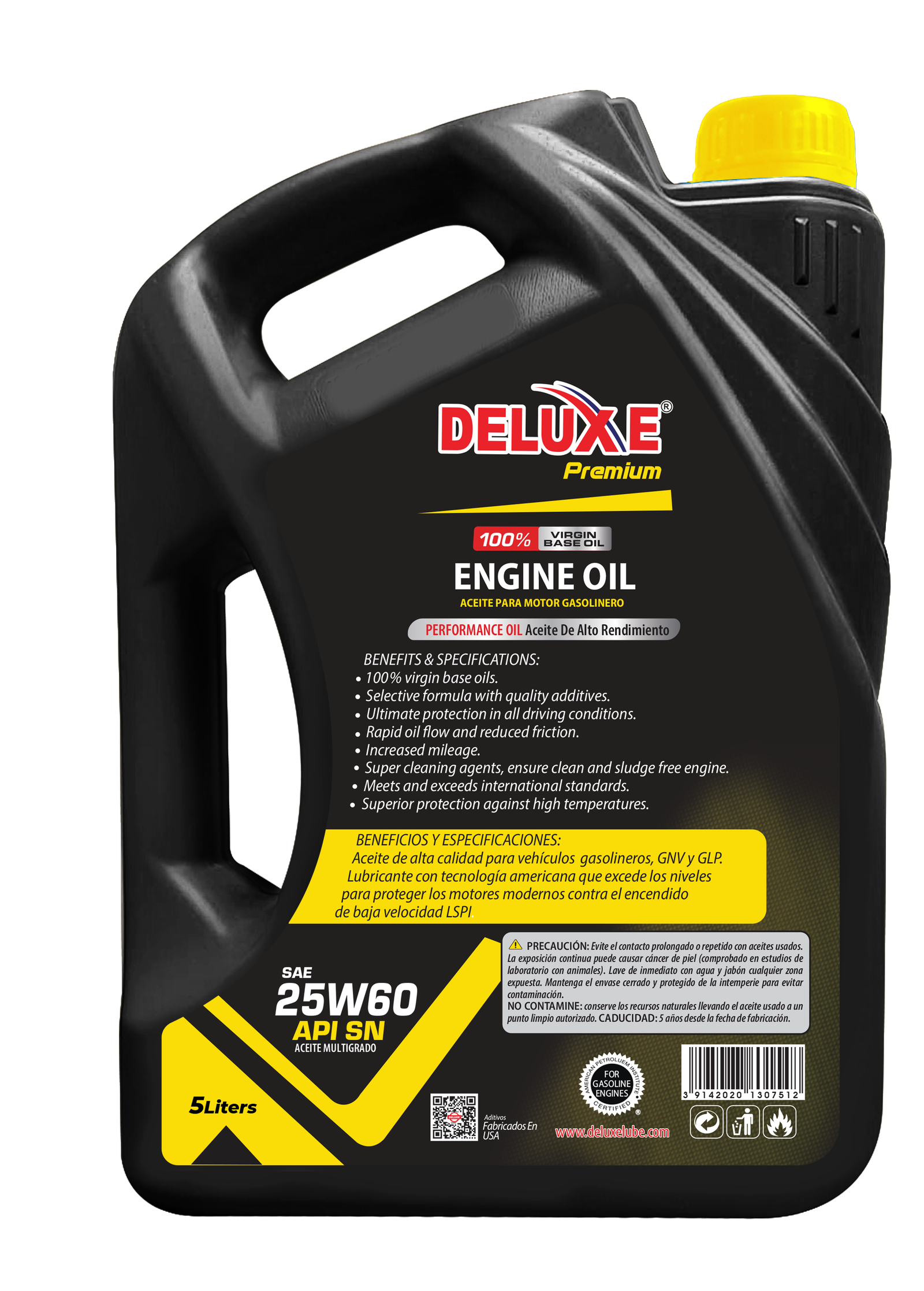 DELUXE Lubricants | SAE 25W60 API SN Full Synthetic